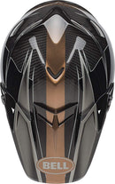 Bell Moto-9 Flex Off-Road Motorcycle Helmet (Hound Matte/Gloss Black/Bronze, Medium)