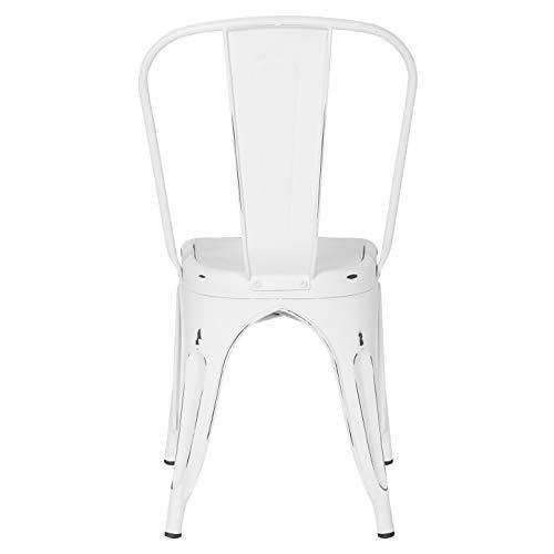 POLY & BARK EM-112-BLK-X4 Trattoria Side Chair in in Black (Set of 4)