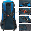 G4Free Lightweight Packable Hiking Backpack 40L Travel Camping Daypack Foldable