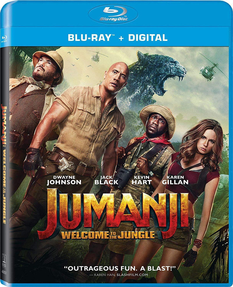 Jumanji: Welcome to the Jungle [Blu-ray] (Packaging May Vary)