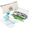 Protractor and Compass Set with Ruler, Set Square, Protractor, Compass for Geometry, Pencils, Pencil Case, Mechanical Pencil, Pencil Sharpener, Eraser and Lead