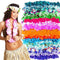 Hawaiian Leis Luau Party Supplies - Bulk 50 Pack Flower Necklaces for Tropical Party Favors Decorations - Colorful Variety of Simulated Silk Floral Lei Beach Theme Parties Kit