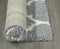 Ottomanson Collection shag Trellis Area Rug, 7'10" x 9'10", Gray - SHG2273-8X10