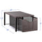 Simple Trending Under Sink Cabinet Organizer with Sliding Storage Drawer, Pantry Organization for Kitchen Bathroom Office, Stackable, Bronze
