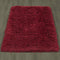 Ottomanson Flokati Collection Faux Sheepskin Shag Runner Rug, 2'7"X5', Red