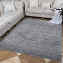 Ottomanson Collection shag area rug, 6'7" x 9'3", Gray - SHG2763-7X10