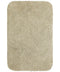 Maples Rugs Bathroom Colorsoft 20" x 21.5" Non Slip Washable Contour Toilet Rug [Made in USA] Soft & Quick Dry for Bath Floor Chocolate Nib