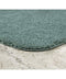 Maples Rugs Bathroom Colorsoft 20" x 21.5" Non Slip Washable Contour Toilet Rug [Made in USA] Soft & Quick Dry for Bath Floor Chocolate Nib