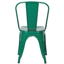 POLY & BARK EM-112-BLK-X4 Trattoria Side Chair in in Black (Set of 4)