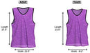 Unlimited Potential Nylon Mesh Scrimmage Team Practice Vests Pinnies Jerseys Bibs for Children Youth Sports Basketball, Soccer, Football, Volleyball (Pack of 12)