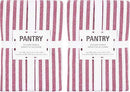 KAF Home Mixed Flat & Terry Kitchen Towels | Set of 6 18 x 28 Inches | 4 Flat Weave Towels for Cooking and Drying Dishes and 2 Terry Towels, for House Cleaning and Tackling Messes and Spills (Teal)