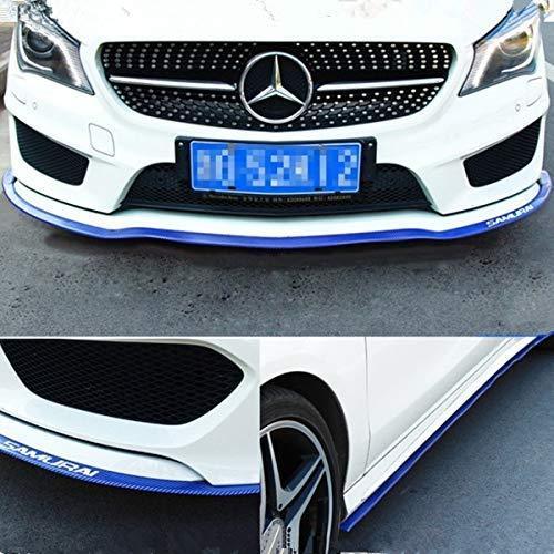 Front Lip ,HengJia Auto Parts 2.5m/8.2ft Car carbon fiber front lip,Front Bumper Lip ,Carbon Lip ,Side Skirt, front lip spoiler 100% waterproof protection(Carbon black)