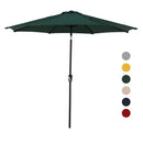 Grand Patio 10 FT Super Sturdy Aluminum Patio Umbrella, UV Protected Outdoor Umbrella, Green