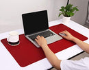 Writing Desk Pad,for Table, YSAGi Anti-Slip Thin Mousepad for Computers,Office Desk Accessories Laptop Waterproof Dual-Sided Desk Protect for Office Decor and Home (Pink, 23.6" x 13.7")