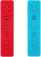 Yosikr Wireless Remote Controller for Wii Wii U - 4 Packs Pink+Red+Deep Blue+Blue