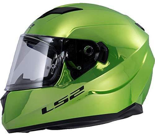 LS2 Helmets Motorcycles & Powersports Helmet's Stream (Axis Yellow Black, Small)