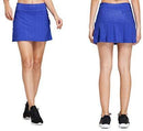 Cityoung Women's Casual Pleated Tennis Golf Skirt with Underneath Shorts Running Skorts