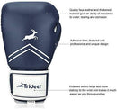 Trideer Pro Grade Boxing Gloves, Kickboxing Bagwork Gel Sparring Training Gloves, Muay Thai Style Punching Bag Mitts, Fight Gloves Men & Women