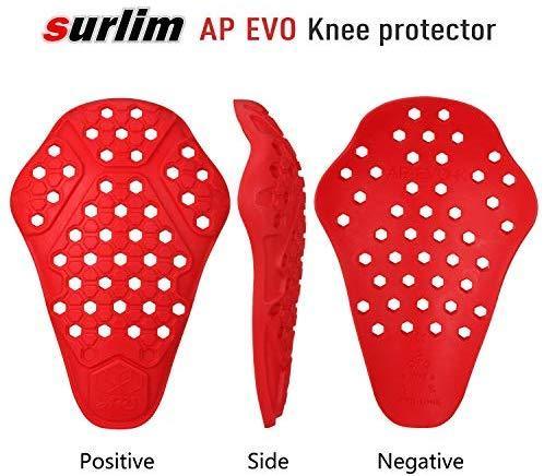 Surlim Back Protector CE Insert Armor Motorcycle Jacket Replacement Pads