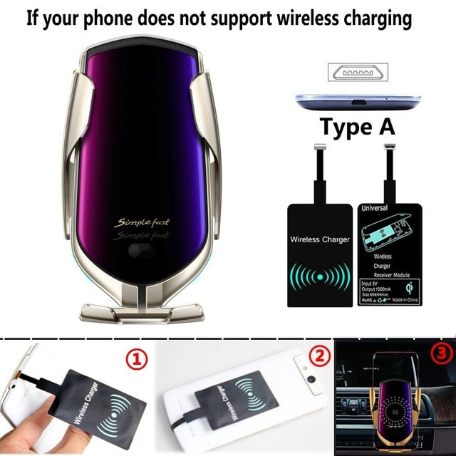 Phone Holder Fast Charging Wireless