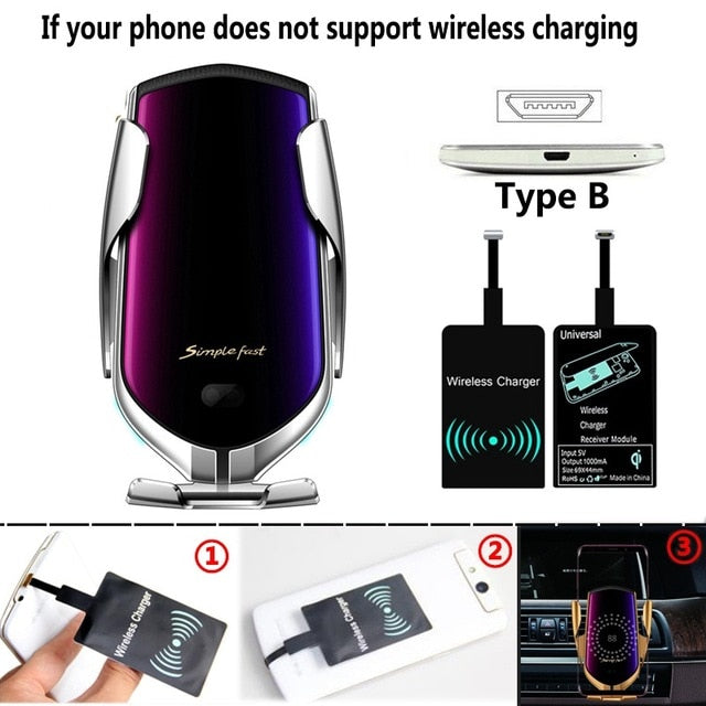 Phone Holder Fast Charging Wireless