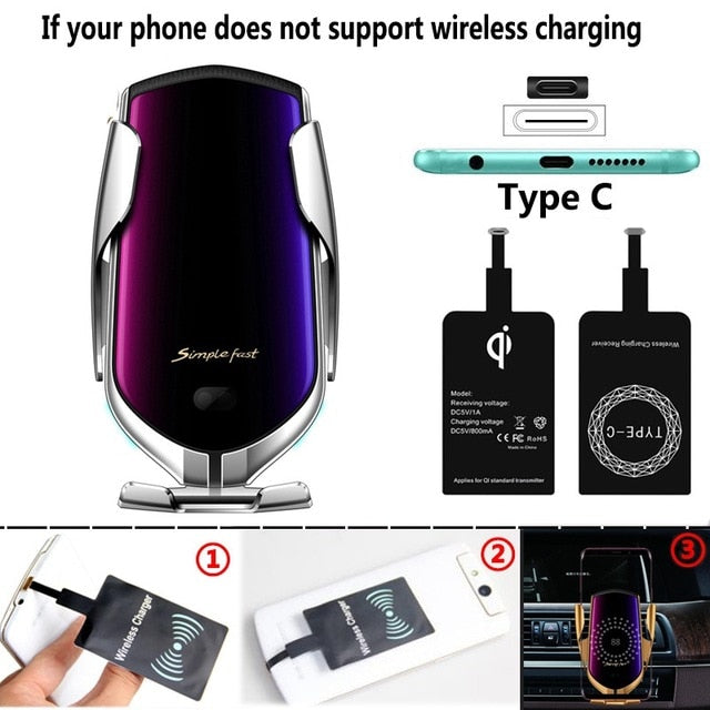 Phone Holder Fast Charging Wireless