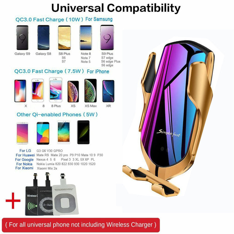Phone Holder Fast Charging Wireless