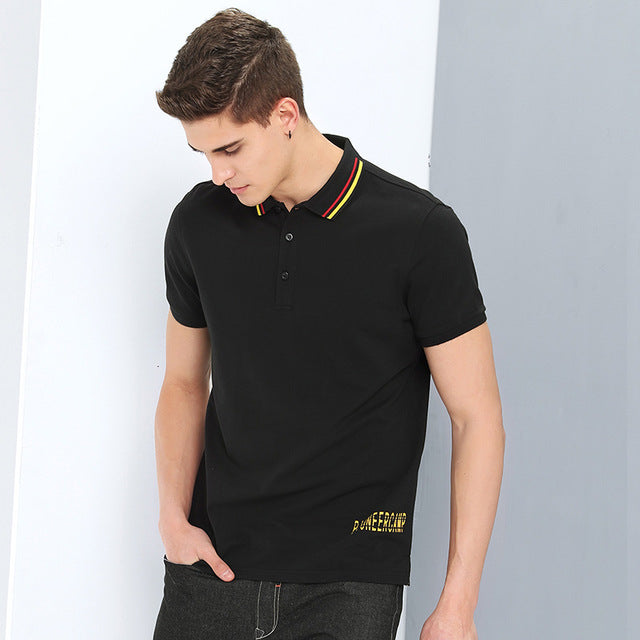 Pioneer Camp new casual summer polo shirt men - Humble Ace