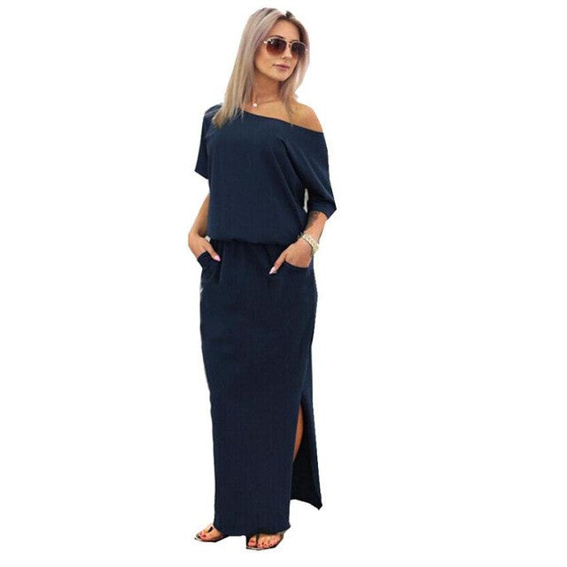 Women  Long Maxi  Evening Party Dress - Humble Ace