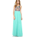 Women Long Formal Dress Sleeveless Cocktail Party Gown - Humble Ace