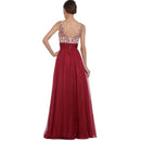 Women High Waist Charming Ball Gown Formal O-Neck - Humble Ace