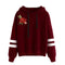 Embroidered Blouse Women's Applique Long Sleeve Hoodie - Humble Ace