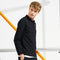 Pioneer Camp black long sleeve Polo shirt men - Humble Ace