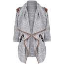 Winter Coat - Vintage Knitted Long Cardigan - Humble Ace