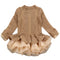Girls dress Knitted Sweater Winter Pullovers Crochet Tutu - Humble Ace