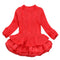 Girls dress Knitted Sweater Winter Pullovers Crochet Tutu - Humble Ace