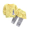 Baby girls Rabbit print jacket coats + skirts pants 2pcs Outfit - Humble Ace