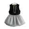 Girls Clothing Set Solid Vest +Skirt 2Pcs - Humble Ace