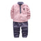 2pcs Toddler Baby Boys Kids Shirt Tops+Long Pants Clothes Gentleman Outfits Set Children Clothing 1-4Years - Humble Ace