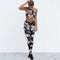 Yoga Pants  Floral Print Female Workout Pants - Humble Ace