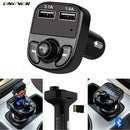 Bluetooth Car Kit Handsfree Set FM Transmitter MP3 - Humble Ace
