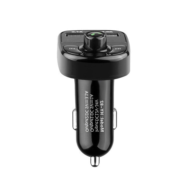 Bluetooth Car Kit Handsfree Set FM Transmitter MP3 - Humble Ace