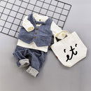 3pcs Suit T-shirt Tops+ Vest +Pants T - Humble Ace