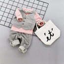 3pcs Suit T-shirt Tops+ Vest +Pants T - Humble Ace