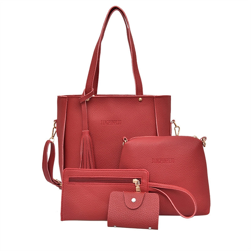 4Pcs Women Bags Set - Humble Ace