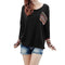 Women's Patchwork Casual Loose T-shirts - Humble Ace