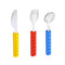 3pcs Cutlery Set Spoon Fork and Knife Lego style