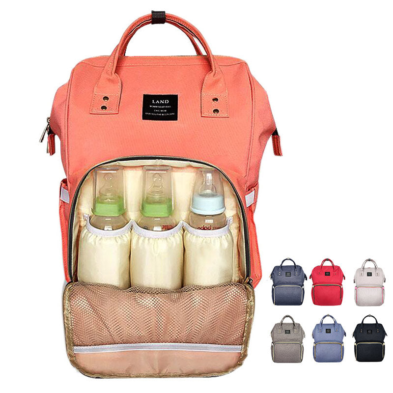 Multi function baby care waterproof diaper bag - Humble Ace