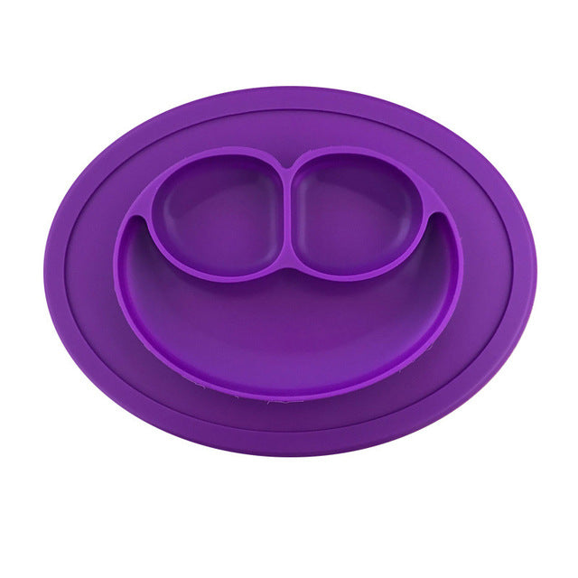 ezpz Mini Mat - One-piece silicone placemat - Humble Ace
