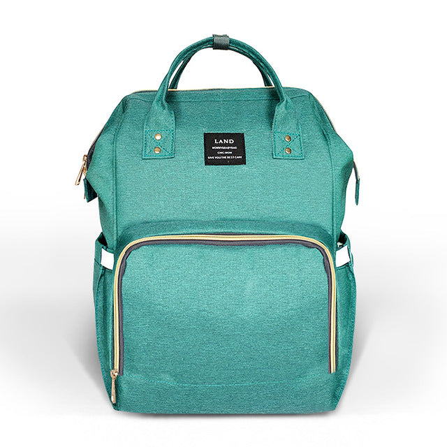 Multi function baby care waterproof diaper bag - Humble Ace